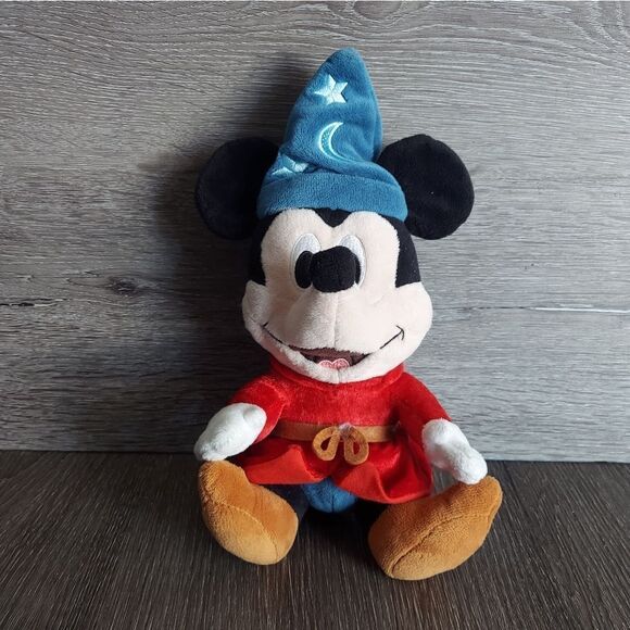 Mickey Mouse FANTASIA Sorcerer DISNEY 8" PHUNNY KIDROBOT Plush - Picture 1 of 4